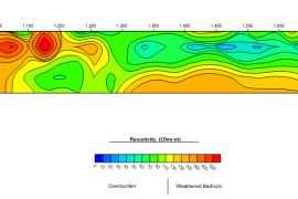 ERT Imaging-Profile-of-Bedrock